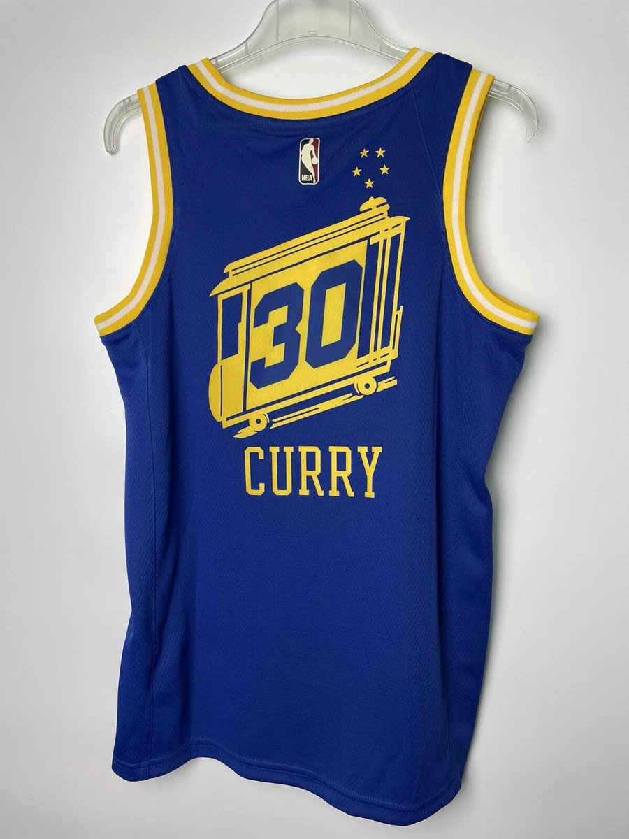 Men's Golden State Warriors Stephen Curry Nike Yellow Hardwood Classics  Swingman Jersey - The City Classic Edition