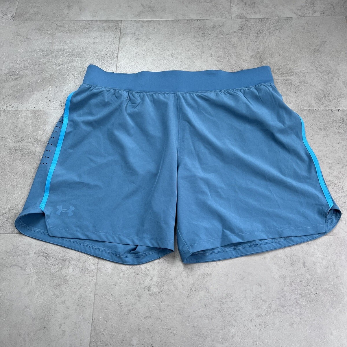 Under Armour Speedpocket 7inch Men's Running Short Cruise Blue
