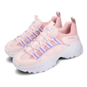 white and pink skechers