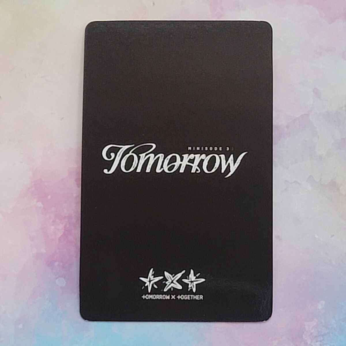 TXT minisode 3: TOMORROW Light ver. Photo Card POB Weverse TXT minisode 3: TOMORROW Light ver. Photo Card POB Weverse