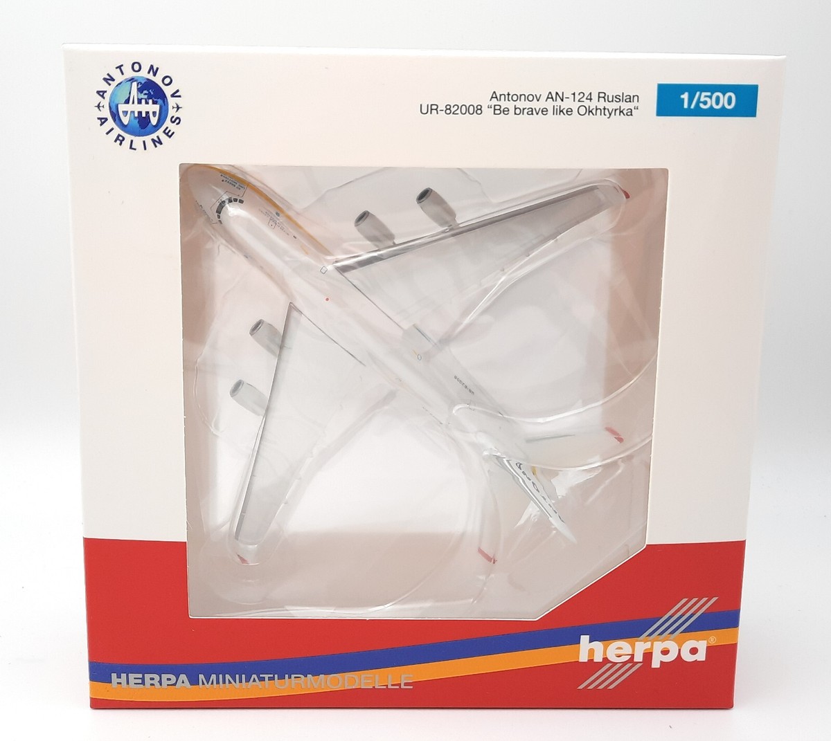 herpa Aeroflot Antonov AN-124 1/500✨新品❗ Herpa Antonov An-124 1/500 Scale Model - Aeroflot, Vintage