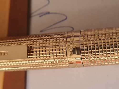 Sheaffer White Dot Gold Electroplated Fountain Pen with Pen 14K (.585) Nib - 第 8/24 張圖片