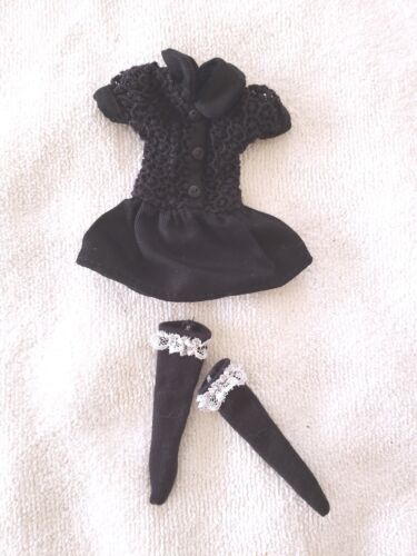 Set of Clothes for 12" Neo Blythe Doll music note, lace one-piece dresses - Picture 4 of 4