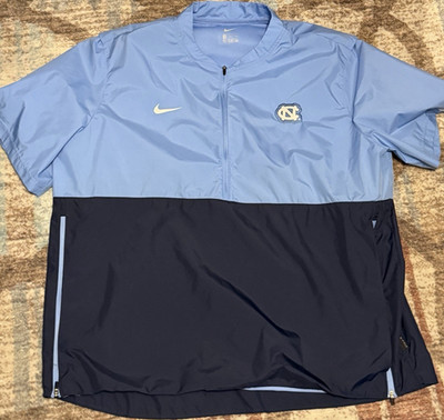 Nike North Carolina Tar Heels Jacket XXL Light Blue Navy Blue College