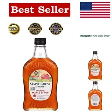 Versatile 12.5 Oz Pure Maple Syrup - Perfect for Breakfast, Baked Goods & More!
