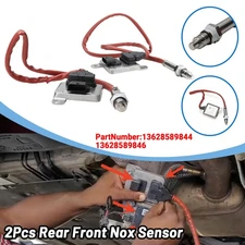 2PCS Nox Sensor 13628589844 13628589846 For BMW E70 F30 X5 328d xDrive 2.0L 3.0L