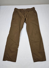 5.11 Tactical Pants Mens 38x34 Fast Tac Urban Ripstop Brown Utility Chinos