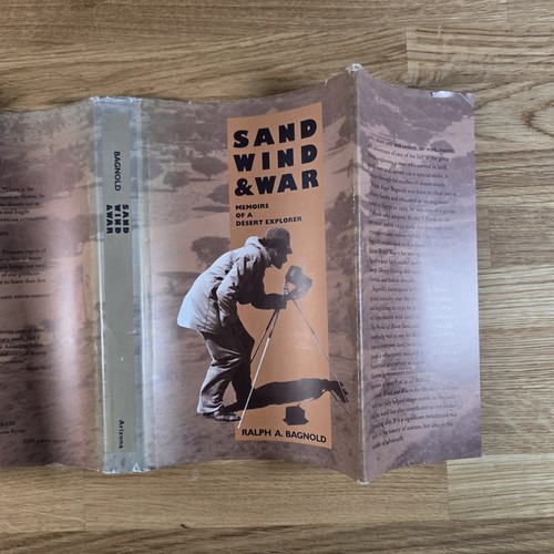 Sand, Wind, and War: Memoirs of a Desert Explorer by Ralph A. Bagnold Hardback - 第 14/18 張圖片
