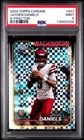 2024 Topps Chrome Jayden Daniels RC PSA 9 Mint #201 Xfractor Rookie Card RC