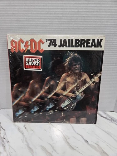 ORIGINAL 1984 AC/DC Album 74 JAILBREAK 33 Vinyl Rock Band Music Atlantic