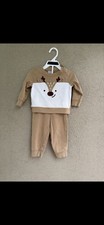 Carter's 2-piece 9-12 Months,reindeer baby boys or girls outfit set.