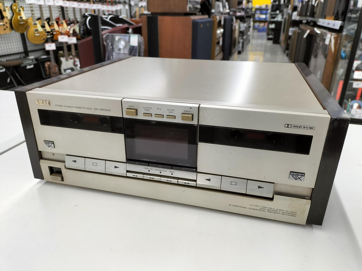 AKAI/アカイ カセットデッキ GX-M939W【難あり品】 - AKAI GX-M939W GX