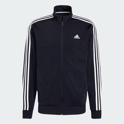 adidas men Essentials Warm-Up 3-Stripes Track Jacket