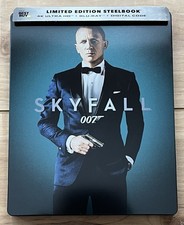 007 Skyfall Best Buy Exclusive Limited Edition 4K Steelbook (4K Ultra HD, 2012)