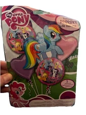 My Little Pony Balloon Bouquet Birthday Decorations 5 pieces Foil Brand New
