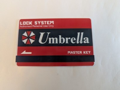 Umbrella Schlüsselkarte Master Key - Resident Evil 2