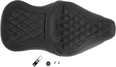 SADDLEMEN - 808-07B-182 - Roadsofa Seat - Full Lattice Stitch - Without Backrest