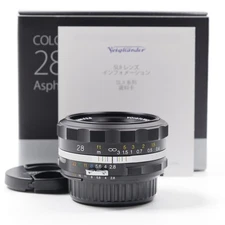 Voigtlander COLOR-SKOPAR 28mm F2.8 SL IIs for Nikon F mount [Near Mint] #4480J