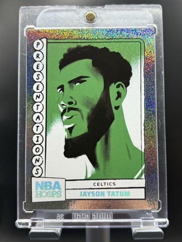 Jayson Tatum #4 2024 Panini NBA Hoops Presentations card