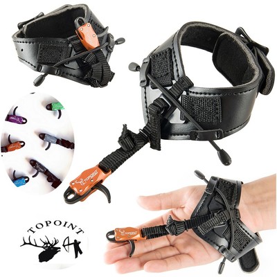 Bogenschießen Release Handgelenkschlaufe Trigger Verstellbar Compound Bogen Jagd