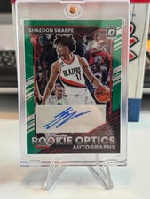 2022-23 Panini Donruss Optic - Rookie Optic autographs Shaedon Sharpe