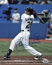 Colby Rasmus Toronto Blue Jays Signed 8x10 Photo PSA