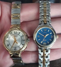Vintage TIMEX Ladies Watch Lot of 2  Watches Indiglo