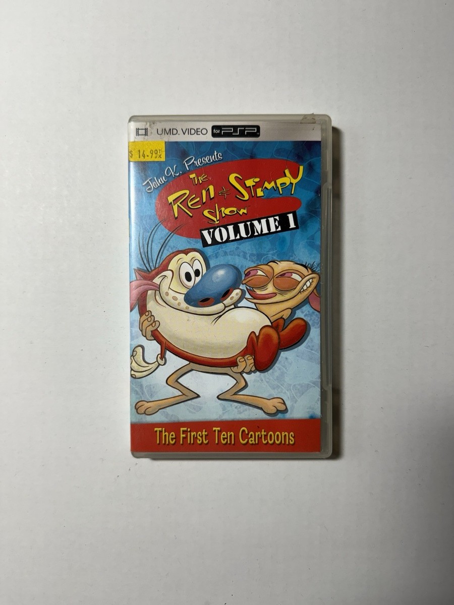 The Ren & Stimpy Show Volume 1 UMD Movie PSP Video PlayStation