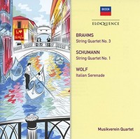 Musikverein Quartet - Brahms Schumann Wolf Qtets - Cd - G4Z