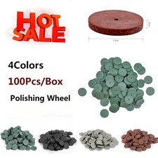 Dental Lab Rubber Polishing Wheels Burs Silicone Polishers 2.35mm Rotary Tool