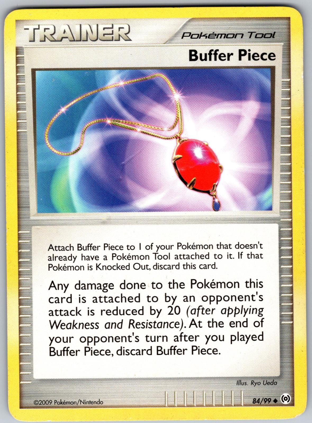 Buffer Piece 84/99 Uncommon Arceus Pokemon Damaged