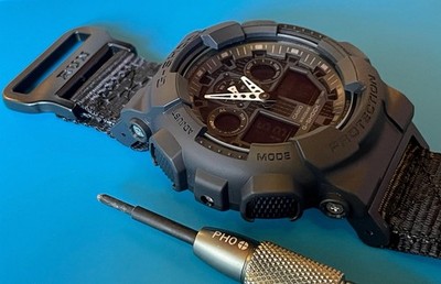 Casio G-Shock GA-100-1A1ER Custom Mod