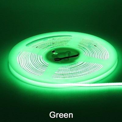 Slim COB LED Strip Light 12V LED Strip Ribbon Lamp Tape 480leds/m Home Room DIY