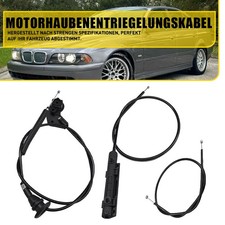 F�r BMW 5er E39 520i 523i 525i 528i Motorhaubenseil Frontklappe Bowdenzug(3PCS)