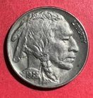1938D US Buffalo Nickel! "Denver" Mint! XF! SHARP! FULL HORN! Old US Coin!