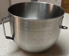 KITCHEN AID MIXER 5 QUART Stainless Steel BOWL w/handle