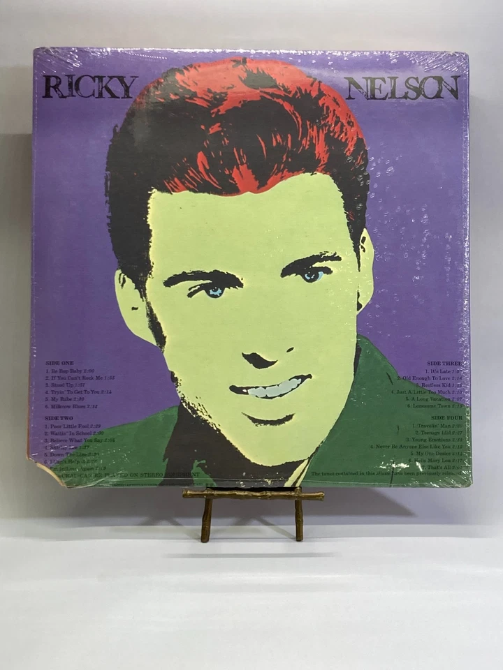 Ricky Nelson Legendary Masters Series Vinyl 2LP 1971 UA Record Sealed UAS-9960 - Image 2 of 4