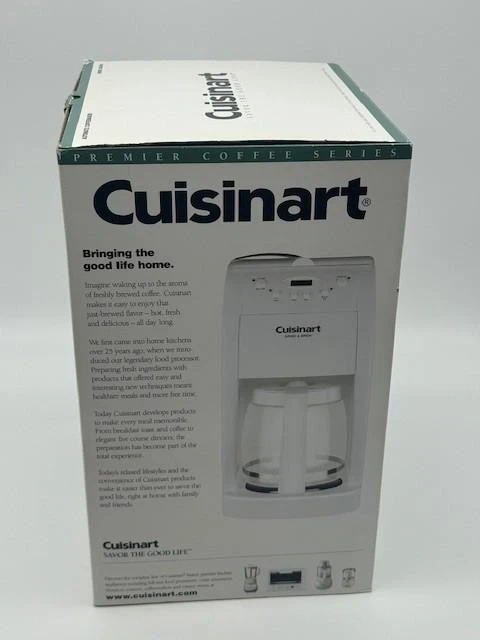 Cuisinart Coffee Maker And Grinder DGB-500 Black 12 Cup NEW IN BOX - Image 4 of 4