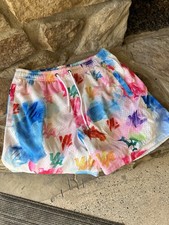YoungLA 141 The Block Party Shorts COLOR SPLASH SIZE MEDIUM