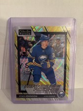 2023-24 O-Pee-Chee Platinum #251 Ryan Johnson Marquee Rookie Neon Yellow Surge