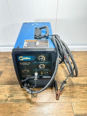 AS IS PLEASE READ 2005 Miller Electric Millermatic 135 Mig Welder 115V 20A Y164