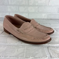Weejuns G.H. Bass Co Whitney Penny Loafers Womens 8 M Leather Blush Pink 22821