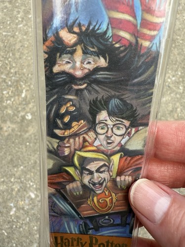 Harry Potter und der Stein der Weisen Vintage 2000 Scholastic Lesezeichen 4 Stück - Bild 9 von 20