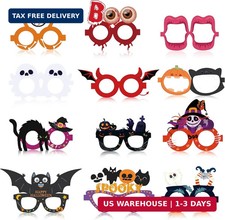 Halloween Party Favors - 12 PCS Paper Eyeglasses Womens Halloween Costumes 202