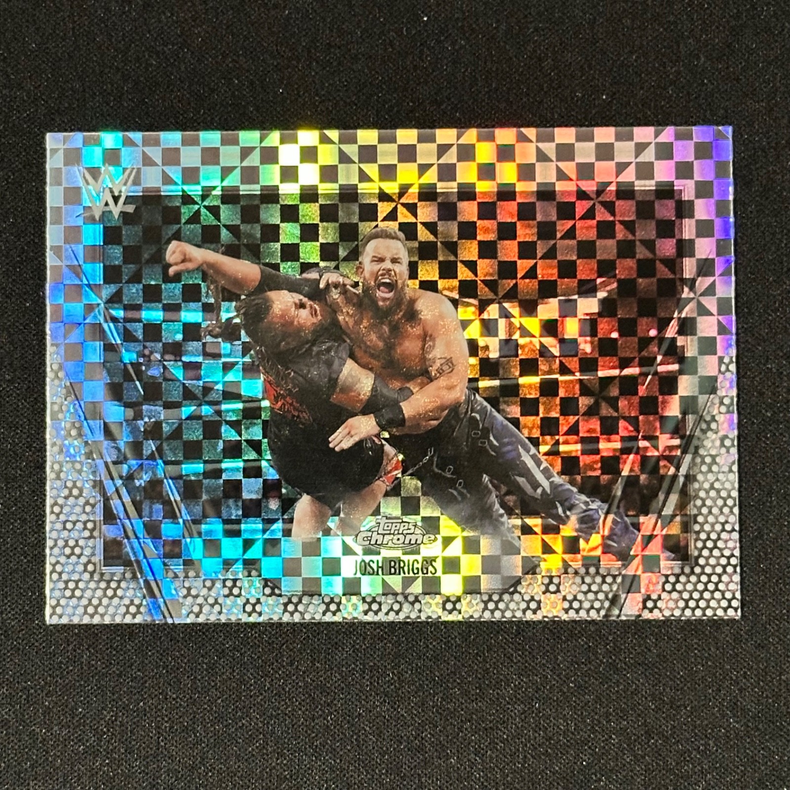 2026 Topps Chrome WWE X-Fractor Josh Briggs #187  NXT