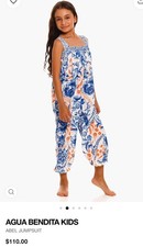 Agua Bendita Girls Jumpsuit 4Y NWT
