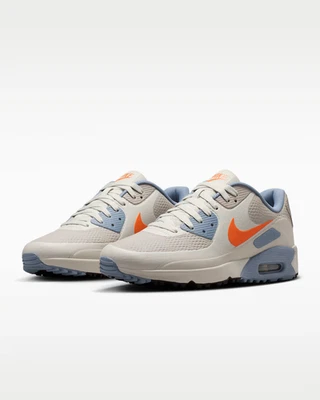 HV9305-200 Nike Air Max 90 Golf "Moon Particle/Light Bone" (Homme) - Photo 1/4