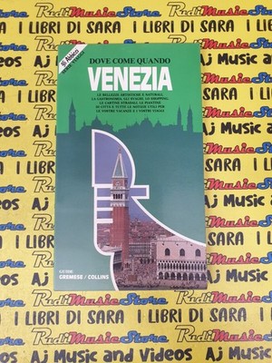 Book Libro VENEZIA dove come quando E.J. SWINGLEHURST 1987 GUIDE GREMESE (L83)