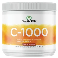 Swanson Vitamin C with Rosehips Powder 8.8 oz Powder