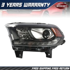 Led Drl Headlamp Xenonhid Headlight For 2016-2020 Dodge Durango Driver Side Lh